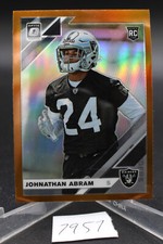 2019 Donruss Optic Bronze Johnathan Abram Rookie Las Vegas Raiders #111
