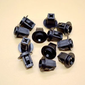 10pcs Fender Liner Flare Retainer Nut Clips Grommet for Nissan Infiniti Nylon - Picture 1 of 6