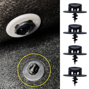4x Car Mat Clips Fixings Fasteners Floor Twist Type Universal For Vw/Seat/Skoda - Picture 1 of 7