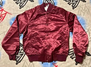 Westark BLANK Satin Jacket Maroon S Men's NOS - Picture 1 of 6