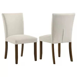 Cantley Upholstered Dining Side Chair Beige (Set of 2) - Picture 1 of 7