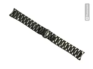 BRACCIALE BULOVA OYSTER A MAGLIE PIENE COMPLETO ANSA CURVA DA 22 mm - Foto 1 di 6