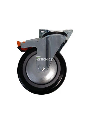 BETA TOOLS Ruota girevole con freno Beta 2400S R/GF ricambio per carrello mobile Beta C24S