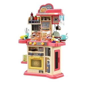Kinderküche Spielzeugküche Spielküche viel Zubehör Sound Küchenset Geschirr Joe - Photo 1/16