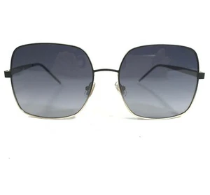Hugo Boss Sunglasses BOSS 1160/S I469O Black Gold Square Frames with Gray Lenses - Picture 1 of 9
