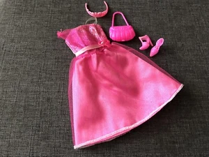 Barbie Doll Clothes And Accessories Lot- Q8 Prom Princess - Picture 1 of 6