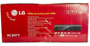 LG RC897T Super Multi DVD Video Tape Recorder Digital Tuner 1080p Up-scaling NIB - Picture 1 of 8