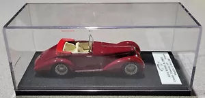 Alfa Model 43 #232 1/43 1937 Alfa Romeo 8c 2900 B Cabriolet Pininfarina Auto /200 - Foto 1 di 13