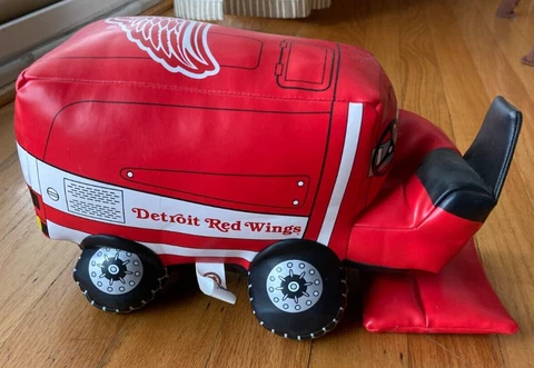 SOLD OUT DETROIT RED WINGS STUFFED PLUSH ZAMBONI NHL HOCKEY GOOD STUFF OOP TOY Cover