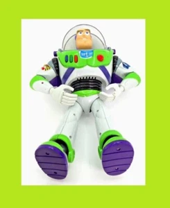 Traje gris parlante Buzz Lightyear Toy Story Thinkway Disney Store Pixar ¡Funciona! - Imagen 1 de 15