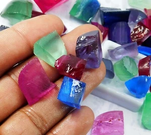677 Ct 100% Natural Mixed Tourmaline Rough Lot Loose Gemstone From Brazil - Picture 1 of 21