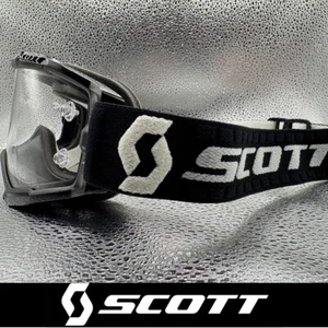 MTB GOGGLES Scott Fury MTB Race Ready Mountain Bike Goggles Grey Black - Picture 1 of 12