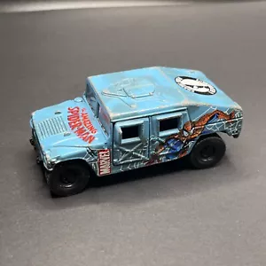 Marvel Amazing Spiderman Diecast Hummer Pull Back 4" Car - Picture 1 of 4