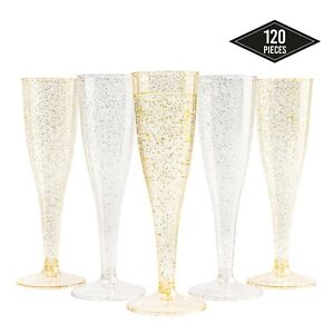 PLASTIC CHAMPAGNE GLASSES  FLUTE PARTY WEDDING EVENT CLASSY DRINK ALCOHOL 24 UK
