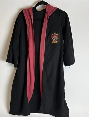 Rubíes Harry Potter Gryffindor Niños Mediano Capucha Bata Capa Capa Foto 1 de 4