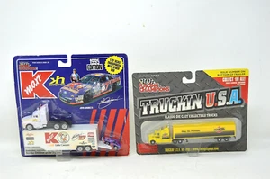 Racing Champions Lote de 2 Camiones y Transportadores Coleccionables John Andretti NUEVO - Imagen 1 de 3