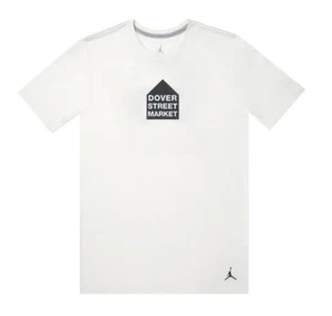 NWT Vintage 2XL Air Jordan X DSMNY Dover Street Market Limited T-Shirt White/BLK - Picture 1 of 10
