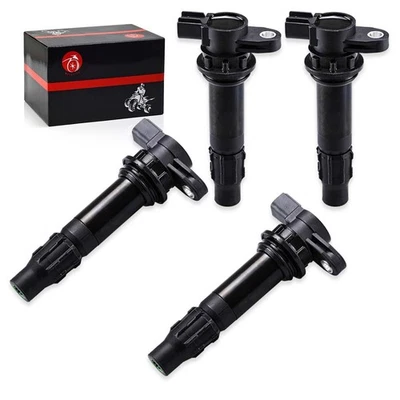 4 Ignition Coils For Yamaha Waverunner VX1100 VX Sport 2007-2009 / V1 Sport 2015 - Изображение 1 из 4