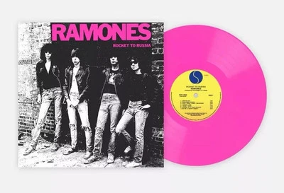 NEW The Ramones Rocket To Russia Vinyl Me Please Pink Record LP VMP Exclusive - Image 1 of 3