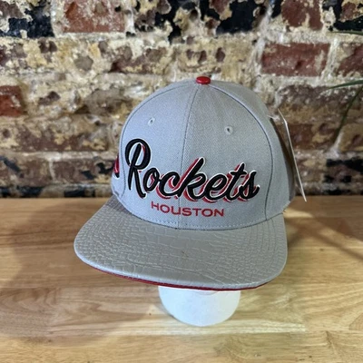 Houston Rockets Hat Gray Pro Standard NBA Official Headwear EXC 2 tone - Image 1 of 4