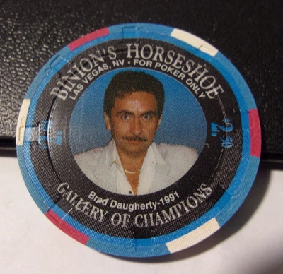 BINION'S HORSESHOE HOTEL CASINO 1994 $2.50 gaming poker chip - Las Vegas, NV - Image 1 of 3