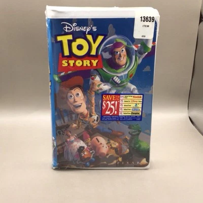 1995 RARE Disney Toy Story Original SEALED VHS Movie Tape - Vintage - Image 1 of 4