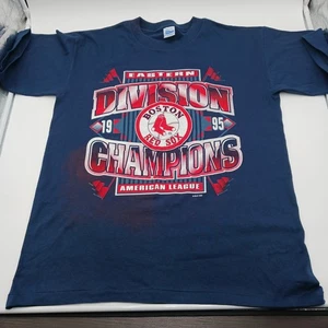 1995 Boston Red Sox Division Champions Fenway Camiseta Salem Ropa Deportiva Grande - Imagen 1 de 13