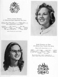 Anuario escolar de niñas Engelwood NJ Dwight 1961 ~ Fotos clubes de historia deportes +++ - Imagen 1 de 7