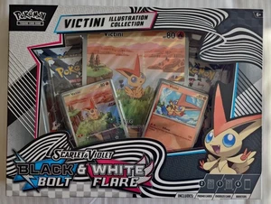 Pokemon Unova Victini Illustration Collection- Black Bolt & White - Picture 1 of 2