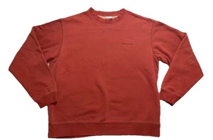 Columbia Herrenpullover Baumwolle/Polyester Sweatshirt rostrot weich Größe Large - Bild 1 von 8
