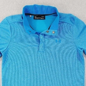 Pullover Under Armour Golf Cold Gear Para Hombre Mediano A Presión Acanalado Azul Calce Suelto - Imagen 1 de 21