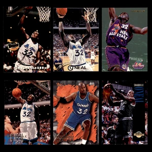 Shaquille ONeal Lot 6 Basketball Cards 1993 Topps Stadium Club Orlando Magic Set - Picture 1 of 9