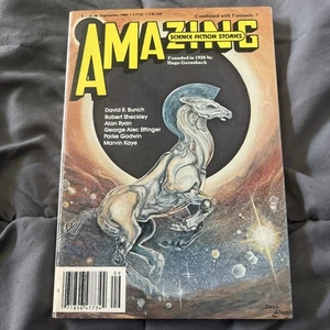 Amazing Scientific Fiction Stories September 1982 FREE SHIPPING - Picture 1 of 10