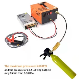 PCP Air Rifle Compressor Airgun Scuba Air Pump 12V /110V /220V High Pressure - Picture 1 of 12