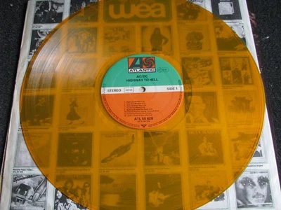 AC/DC-Highway to Hell LP-1979 Germany-Atlantic Records-ATL 50 628-Orange - Immagine 1 di 4