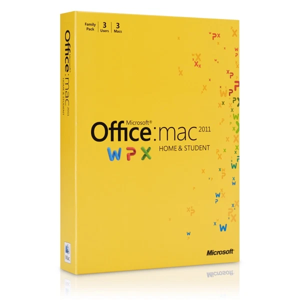 Microsoft Office for Mac Home and Student 2011 (3 Computer/s)