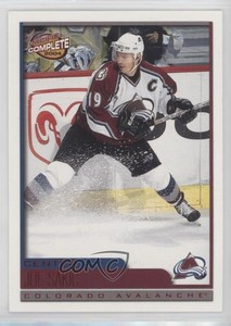2003-04 Pacific Complete Red /99 Joe Sakic #212 HOF