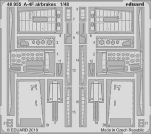 DOUGLAS A-4F SKYHAWK AIRBRAKES 1/48 FOTOINCISIONI EDUARD 48955 PER KIT HOBBYBOSS - Picture 1 of 1