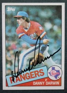 Texas Rangers star Danny Darwin signed / autographed 1985 Topps card VINTAGE--- - Picture 1 of 1