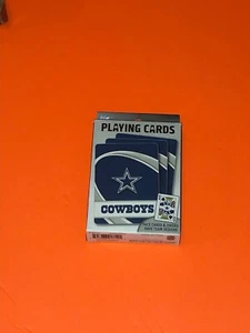 Dallas Cowboys Standard Deck of Playing Cards New Free Shipping - Picture 1 of 3