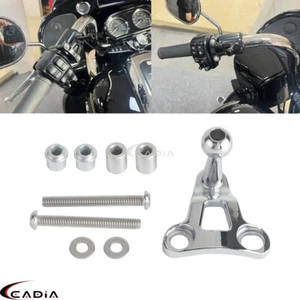 Cell Phone Holder Bracket Mount For Harley CVO Road Glide FLTRXST FLTRXS FLTRK - Foto 1 di 8