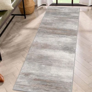 Modern Abstract Washable Rug Runner 2x6 Hallway Rug Runner Non-Slip Soft Kitc... - Picture 1 of 6