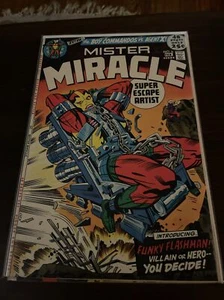 Mister Miracle 6 1st Female Furies & Funky Flashman! Giant Kirby F-Vf- 1972 DC - Picture 1 of 8