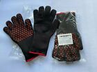 x2 Pairs BBQ Gloves Oven Mitts - Heat Resistant for Outdoor Cooking / Gardening