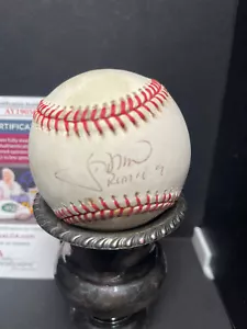 J.D. Drew - Signed Coleman ONL Baseball w "Rom 10:9" Inscription -JSA (AY19056) - Picture 1 of 6