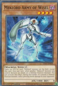 YUGIOH CARD 1 X MEKLORD ARMY OF WISEL LED7-EN028 1ST EDITION - Picture 1 of 1