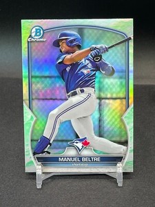 2023 Bowman Chrome LUNAR GLOW REFRACTOR (BCP-1 to BCP-150) - *You Pick the Card*