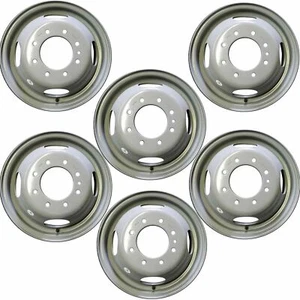 Set of 6🔥 16" Dually Steel Wheels Rim For 99-04 Ford F350SD DRW Super-Duty 3336 - Photo 1 sur 7