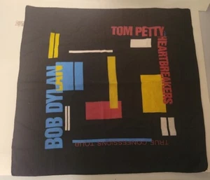 Tom Petty & The Heartbreakers Bob Dylan True Confessions Tour bandana 1986 - Picture 1 of 2