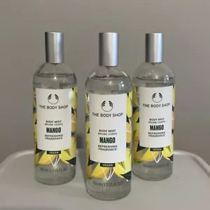3 x The Body Shop Mango Refreshing Fragrance Body Mist 100ml (300ml total) - Picture 1 of 2